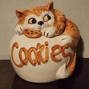 Vintage Ginger Cookie Jar, Small